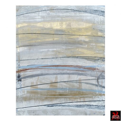 Mixed media abstract painting 8707 by Austin Allen James.