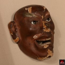 Antique Miniature Japanese Noh Mask Collection