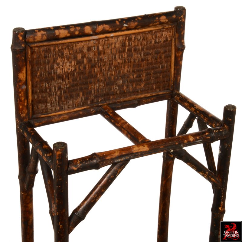 Antique Bamboo Umbrella Stand For Sale at Griffin Trading