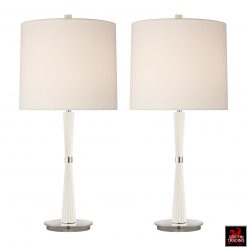 Pair of Barbara Barry table lamps.