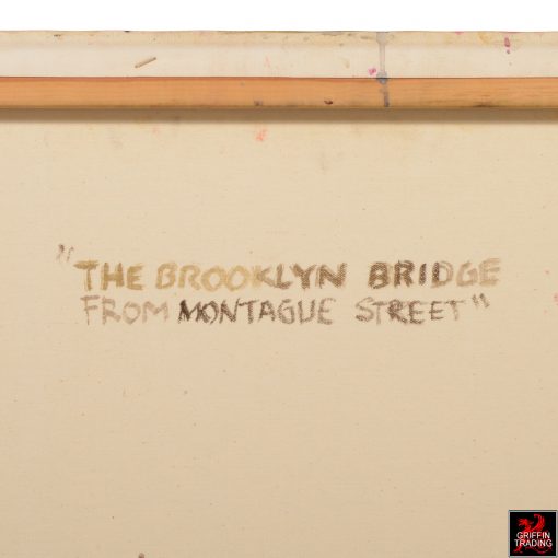 Brooklyn Bridge painting by Nik Puspurica