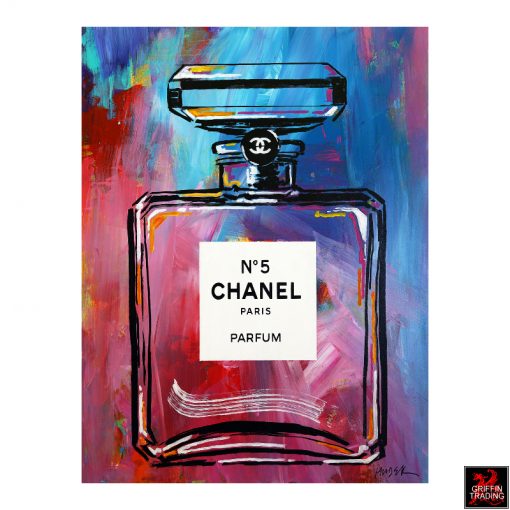 Chanel Blue by Jim Hudek. Modern Pop Art
