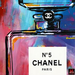 Chanel Blue by Jim Hudek. Modern Pop Art