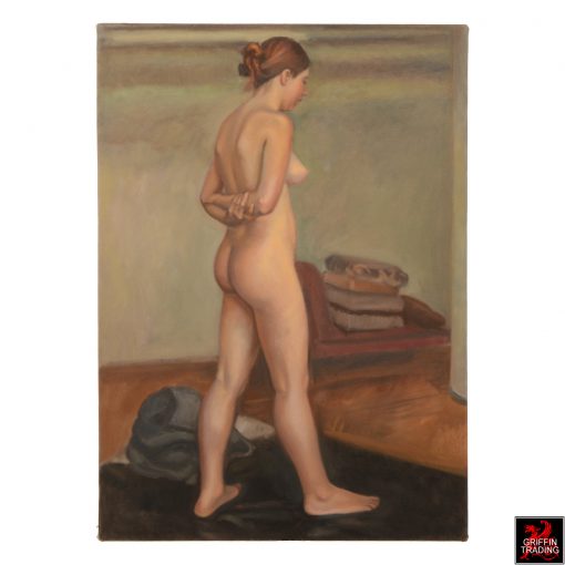 Female Nude Figure Study Painting by Clarity Haynes