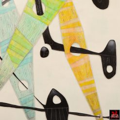Original Steve McElroy abstract painting for sale at Griffin Trading.