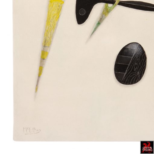 Original Steve McElroy abstract painting for sale at Griffin Trading.
