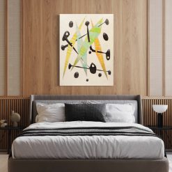 Original Steve McElroy abstract painting for sale at Griffin Trading.