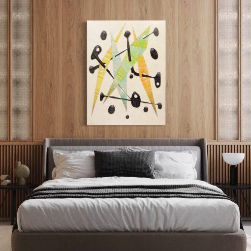 Original Steve McElroy abstract painting for sale at Griffin Trading.