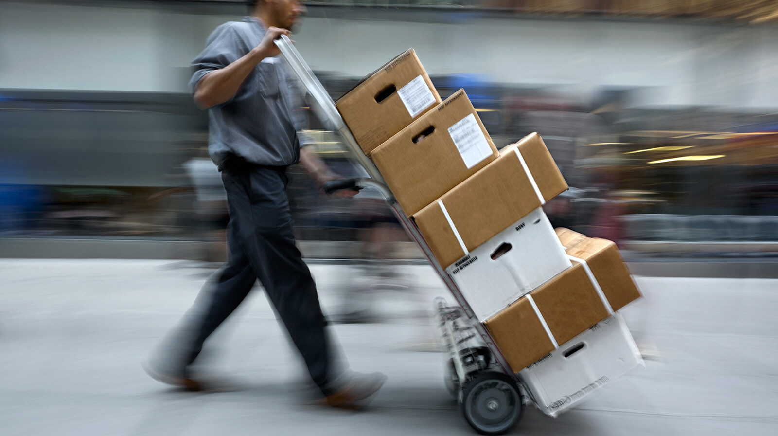 Delivery Man Service and Shipping