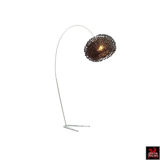 Ebony Sky Floor Lamp by Ango Lighting