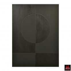 Stephen Hansrote Eclipse Double Black Painting