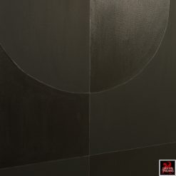 Stephen Hansrote Eclipse Double Black Painting