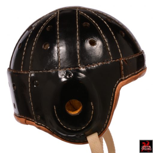 Sports Collectors Vintage Leather Football Helmet