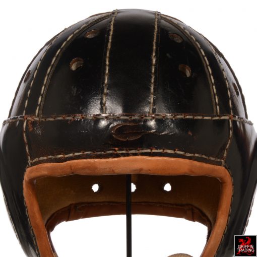 Sports Collectors Vintage Leather Football Helmet