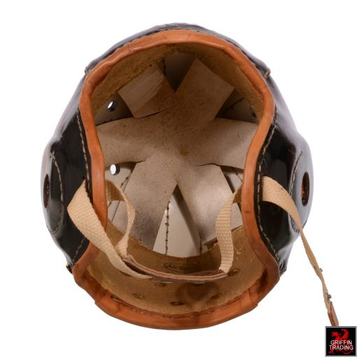 Sports Collectors Vintage Leather Football Helmet