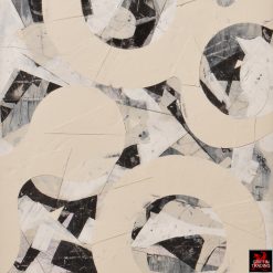 Fragmented original abstract painting by Lisa Van Dusen.