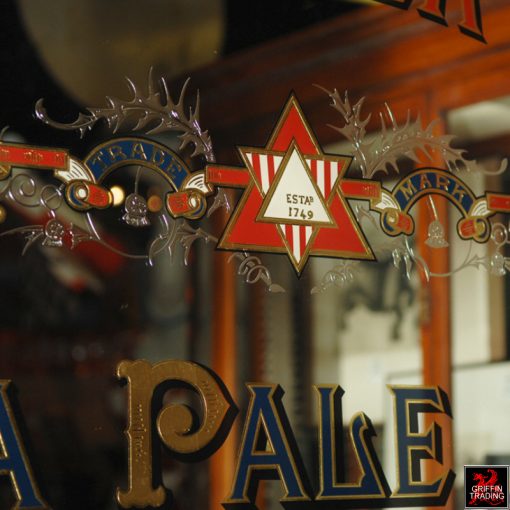 India Pale Ales pub mirror from William Younger & Company of Edinburgh Scotland