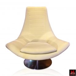 Italian Swivel Lounge Chair