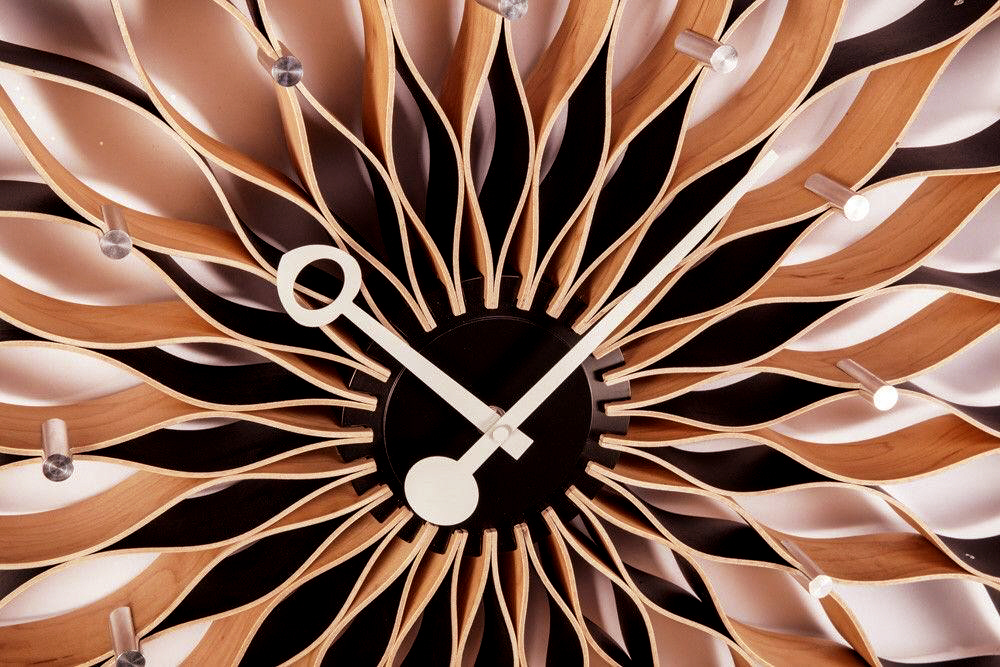 Mid Century Modern Clock - Clocks