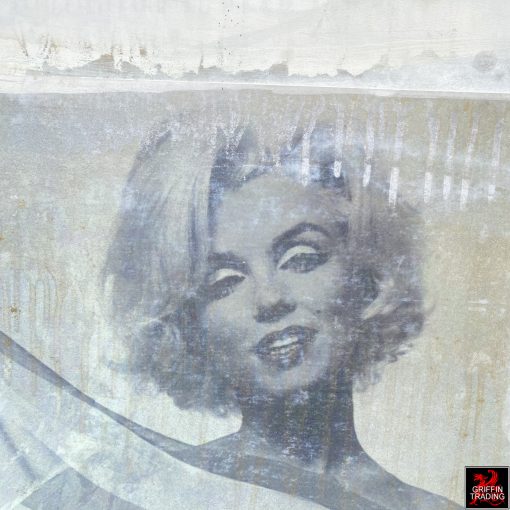 Marilyn Monroe mixed media artwork by Austin James