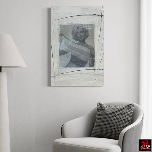 Marilyn Monroe mixed media artwork by Austin James