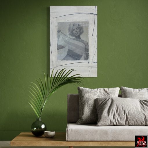 Marilyn Monroe mixed media artwork by Austin James