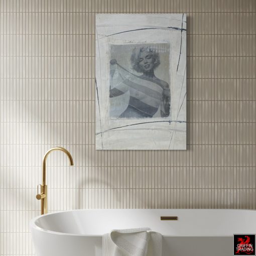 Marilyn Monroe mixed media artwork by Austin James