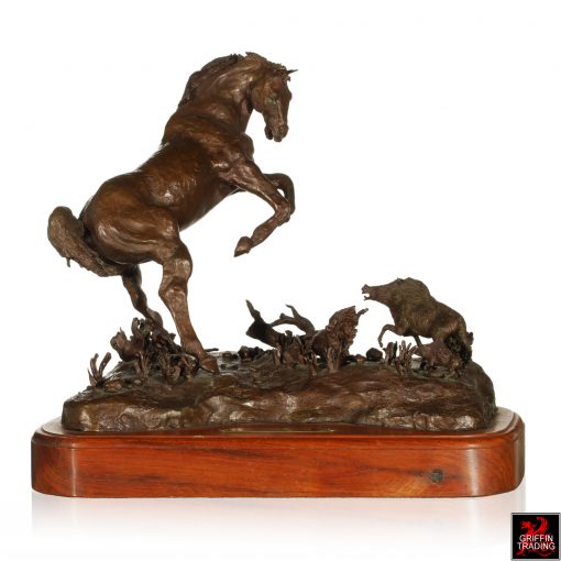 Bronze Horse Sculpture by Dana McLeod