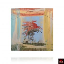 Flying Red Horse Painting 8307