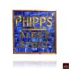 Phipps Ales and Stout Sign Stain Glass Window