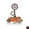 Time Rolls On, a vintage Toy Steam Roller clock by Van Dusen Designworks.