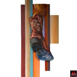 Cowboy Boot original painting by Texas artist Lori Maclean