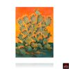 Sunset Cactus Painting by Hardy Martin