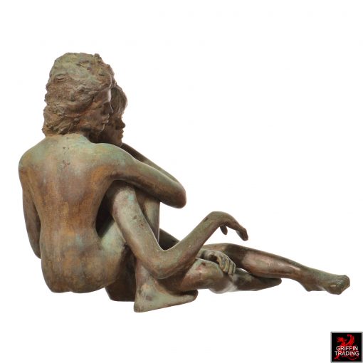 Victor Salmones bronze sculpture the couple.