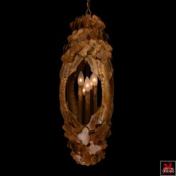 Tom Greene Brutalist pendant by Feldman lighting