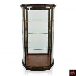 Curved Glass Display Cases and Vitrines