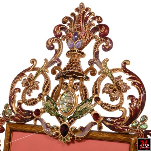 Jay Strongwater Alexandro picture frame is part of the Venezia Collection