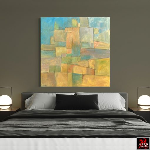 View From Above abstract painting by Hardy Martin