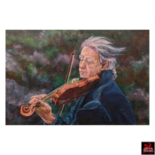 Matthew the Violinist painting by Jan Prystowsky