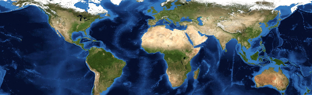 World Globe Banner