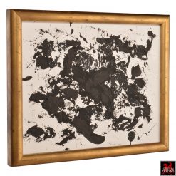 Black and white abstract painting 8923 by Stephen Hansrote