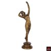 Antique Art Deco Bronze Nude Sculpture of a female