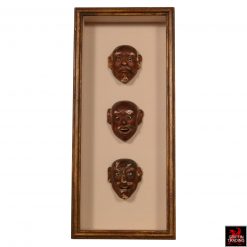 Antique Miniature Japanese Noh Mask Collection