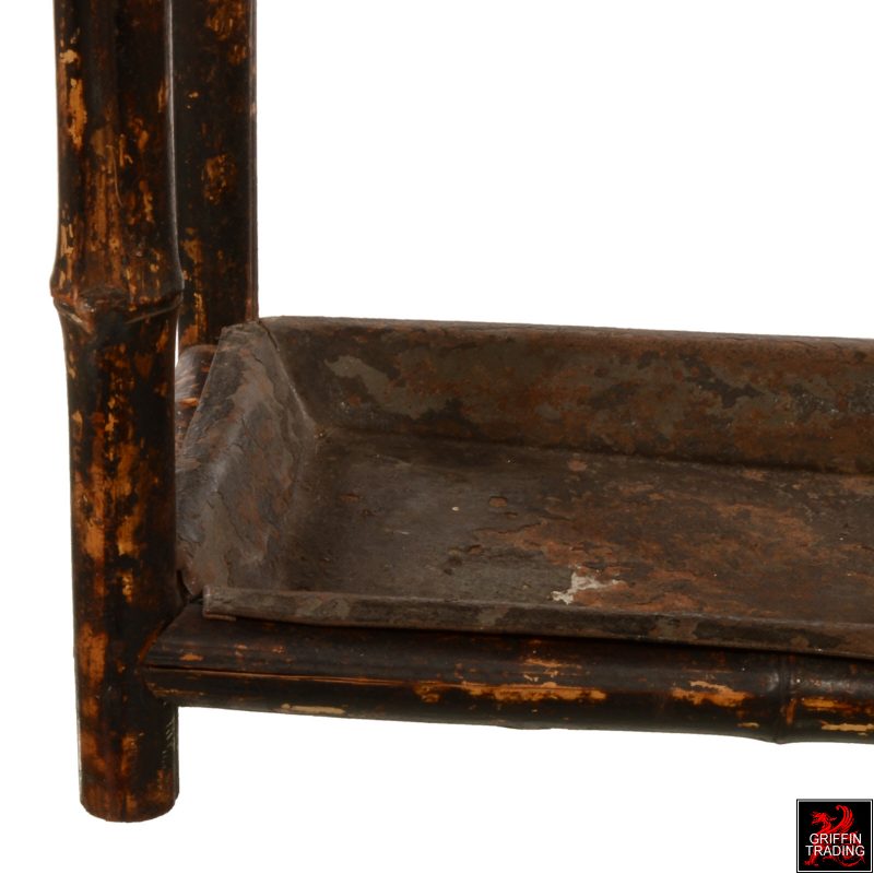 Antique Bamboo Umbrella Stand For Sale at Griffin Trading