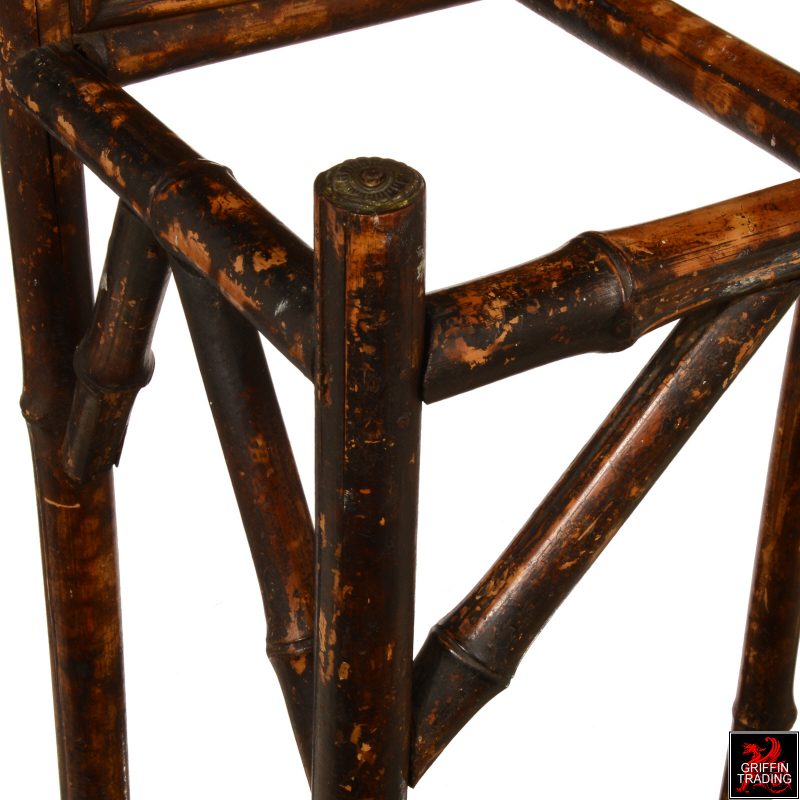Antique Bamboo Umbrella Stand For Sale at Griffin Trading