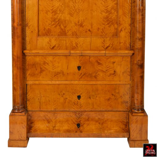 Antique Biedermeier Secretary Desk