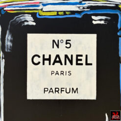 Chanel No. 5 in Black original painting