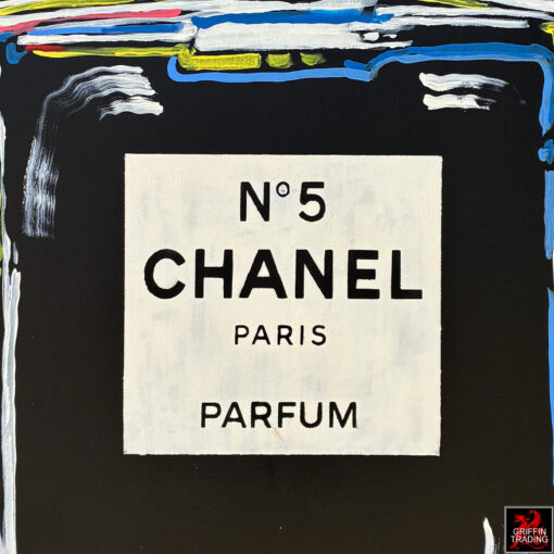 Chanel No. 5 in Black original painting