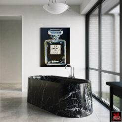 Chanel No. 5 in Black original painting
