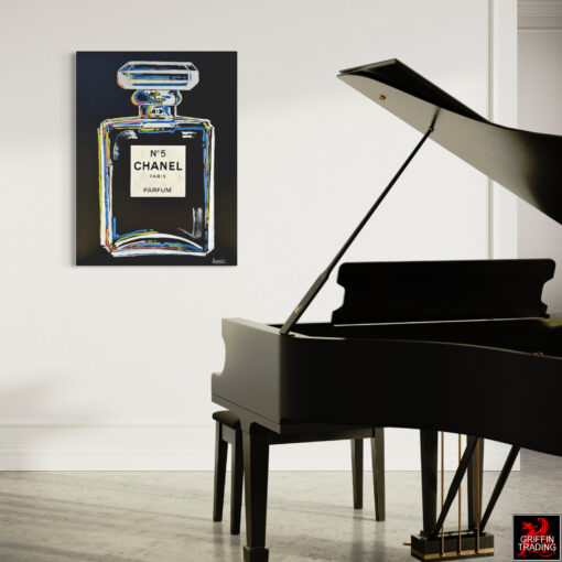 Chanel No. 5 in Black original painting